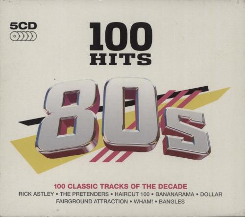 Various-Pop 100 Hits 80s UK 5-CD album set (679877)